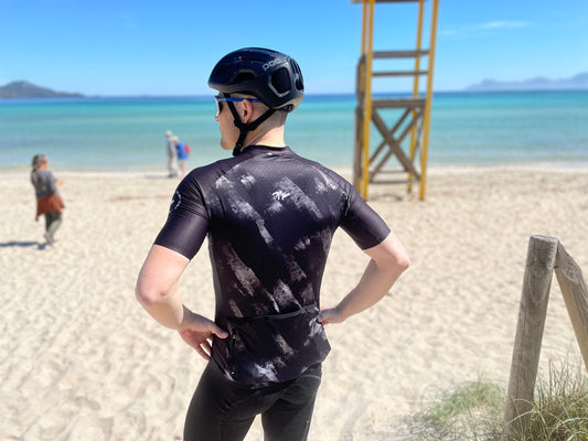 Cyklistický dres JML Rush Brush Black - Jerseys Made with Love