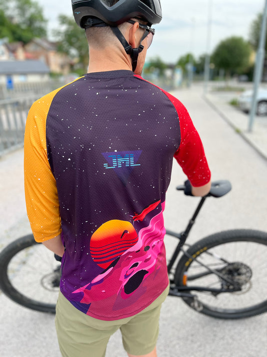 Freeride cyklistický dres JML Space - Jerseys Made with Love
