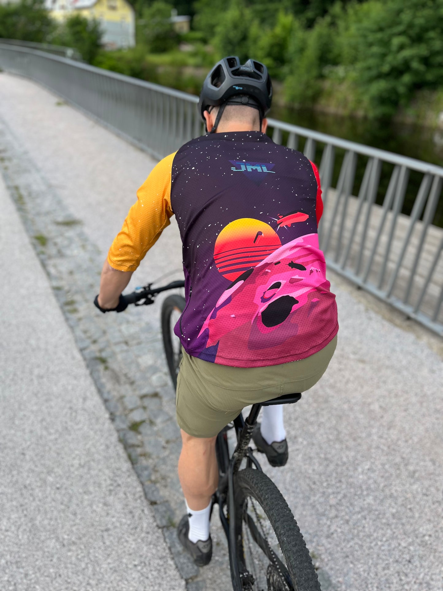 Freeride cyklistický dres JML Space - Jerseys Made with Love