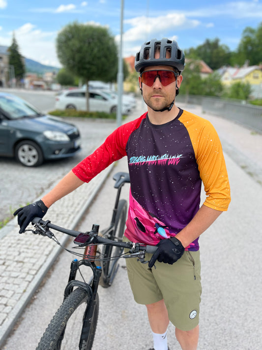 Freeride cyklistický dres JML Space - Jerseys Made with Love