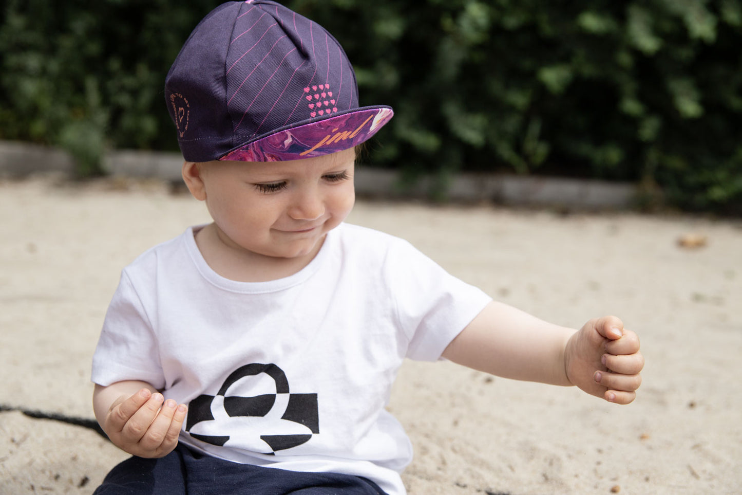 Cyklistická čepička JML Liquid Violet BABY - Jerseys Made with Love