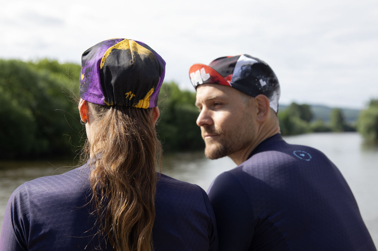 Cyklistická čepička JML Brush Red - Jerseys Made with Love