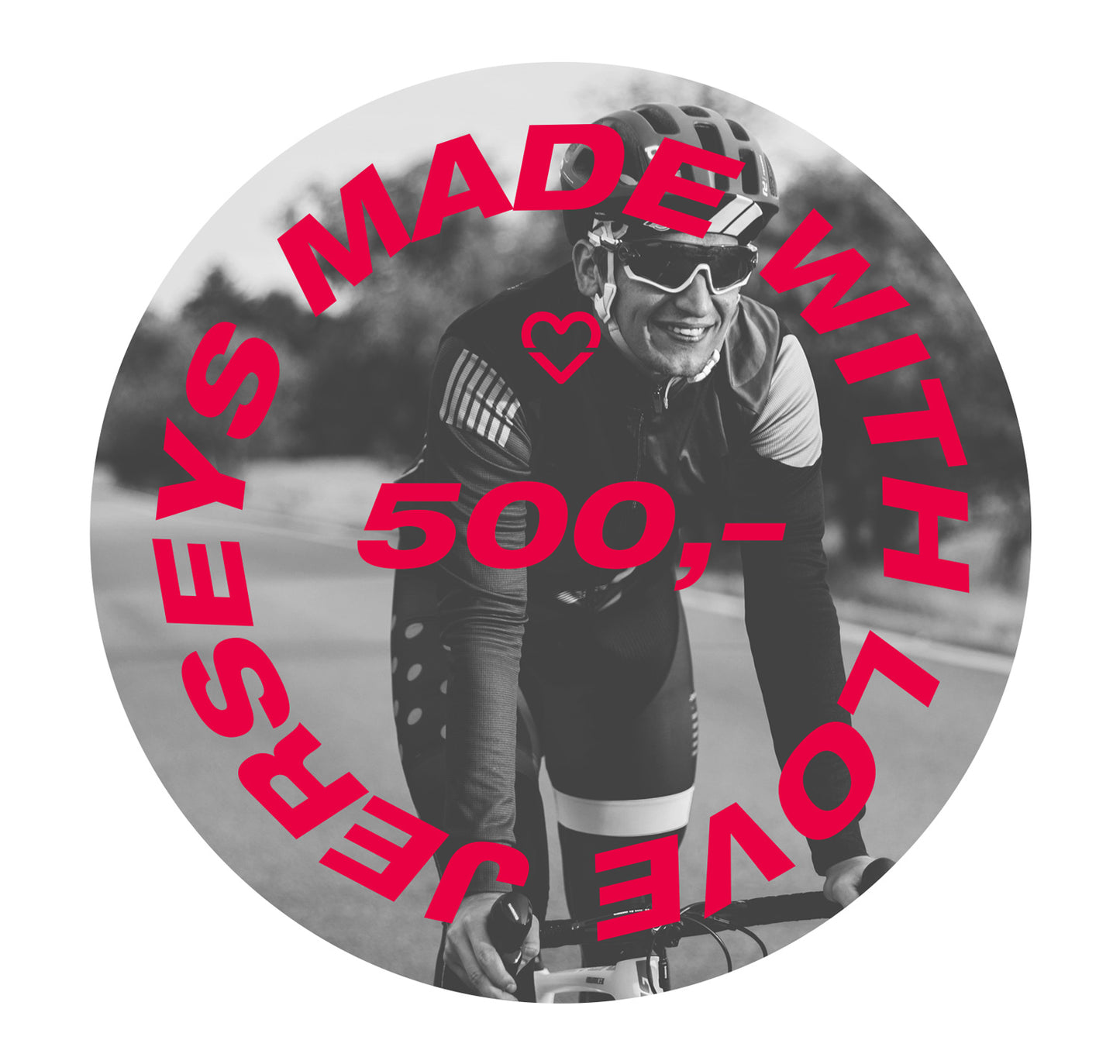 Dárkový poukaz 500 Kč - Jerseys Made with Love