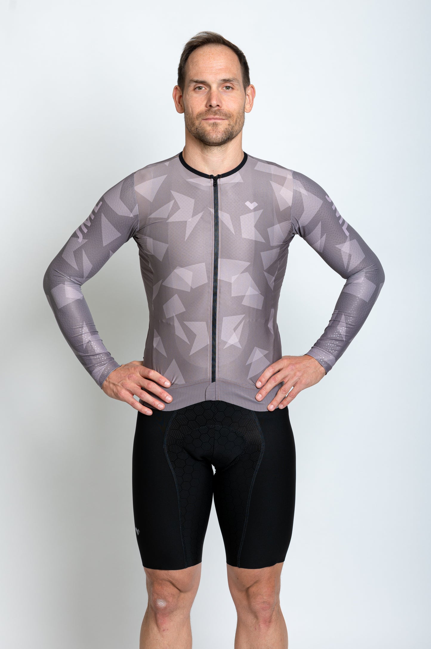 Unisex cyklistický dres s dlouhým rukávem JML