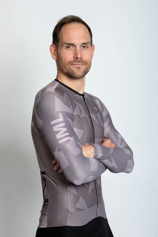 Unisex cyklistický dres s dlouhým rukávem JML