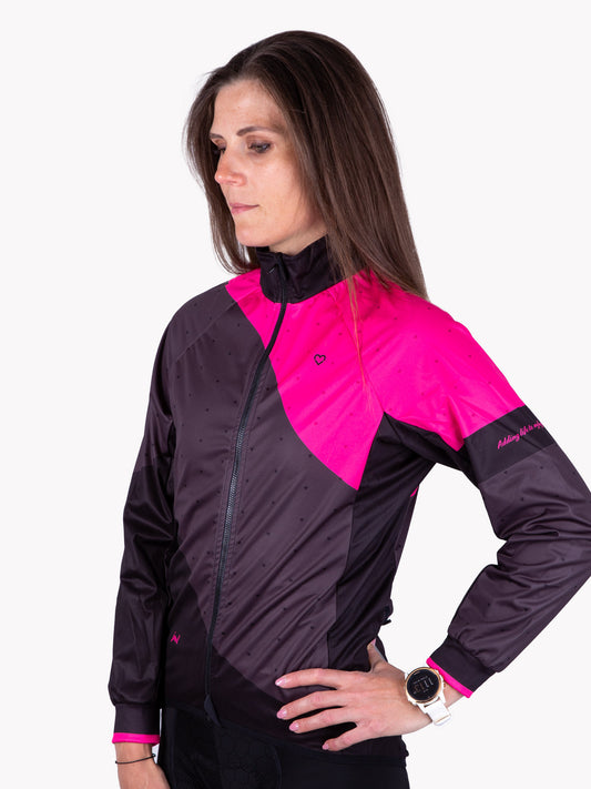Dámská cyklistická bunda JML Triangle Jacket - Jerseys Made with Love