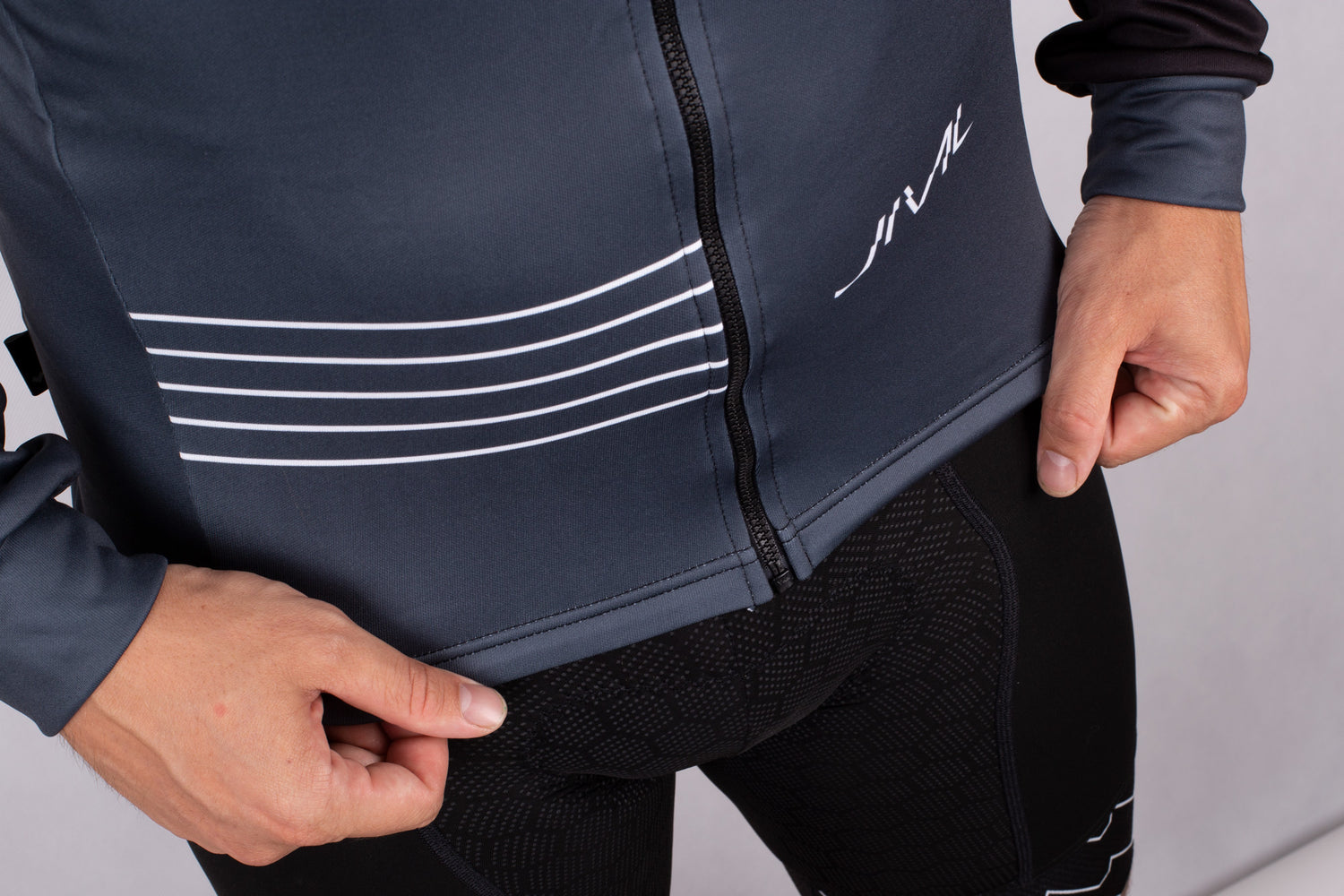 Dlouhý cyklistický dres JML Japan 2.0 - Jerseys Made with Love detail lemu