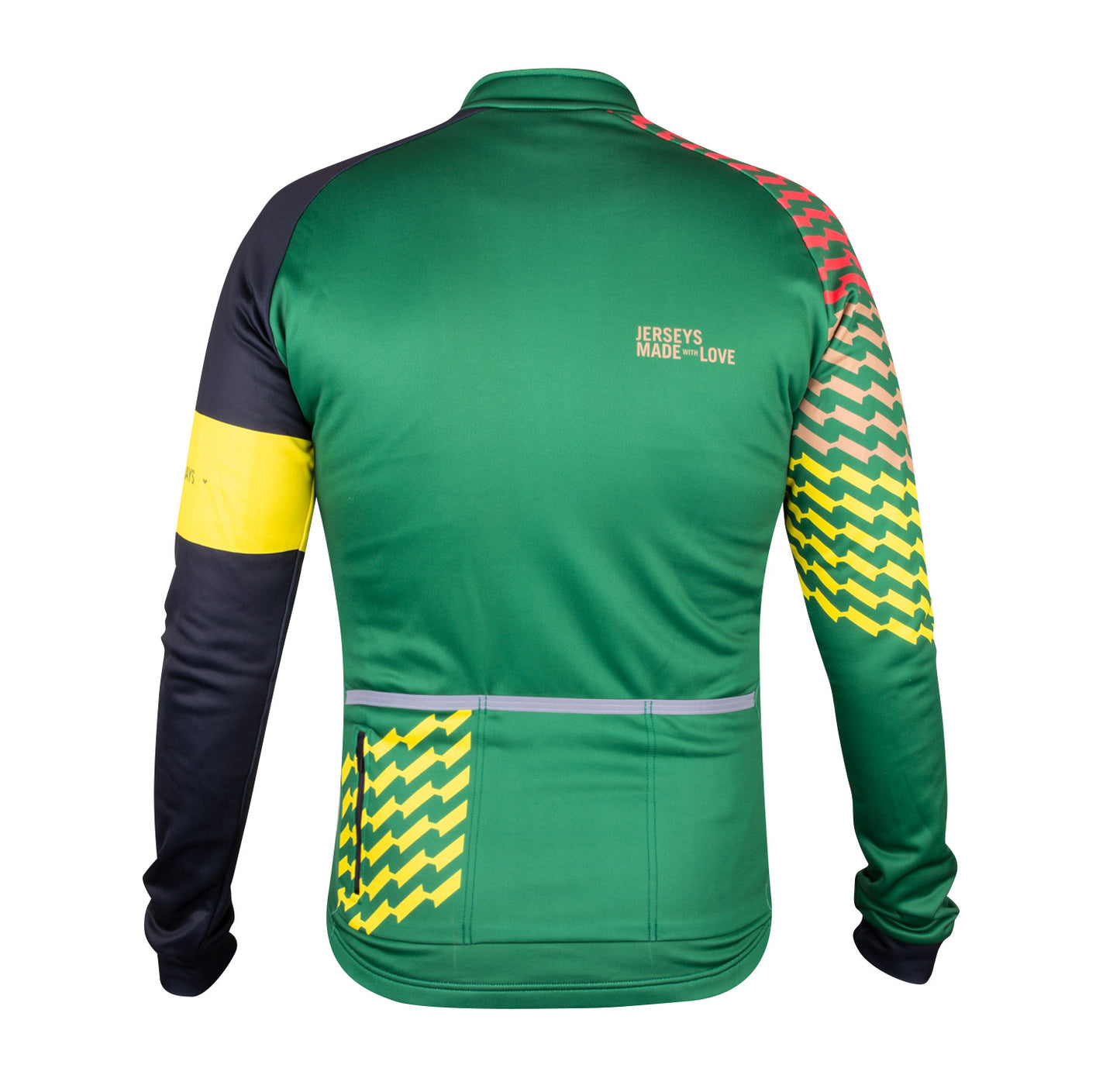 JML Japan 2.0 Long Jersey Green - Jerseys Made with Love