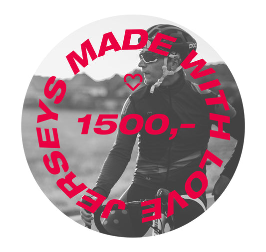 Dárkový poukaz 1500 Kč - Jerseys Made with Love